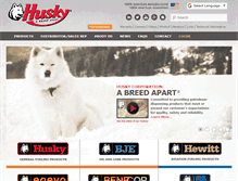 Tablet Screenshot of husky.com